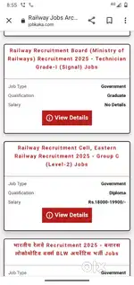 Railway contract basis job
