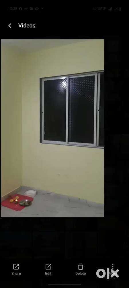 1rk flat for rent in Airoli new building