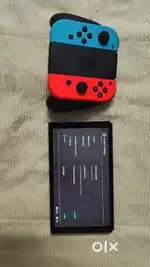 Nintendo Switch OLED with box 256GB + 23 Games hardly used for 31700