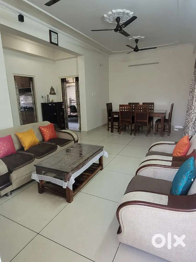 3bhk furnished apartment Vaishali Nagar