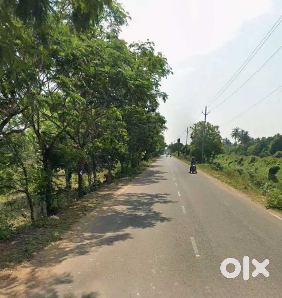 Main road side plot For Sale