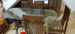 Dining table with 6 chairs