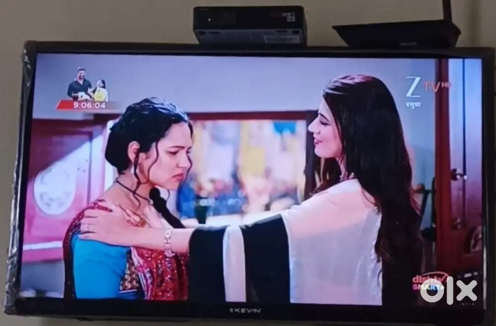 LED TV 32 inch + Dish TV Complete Setup