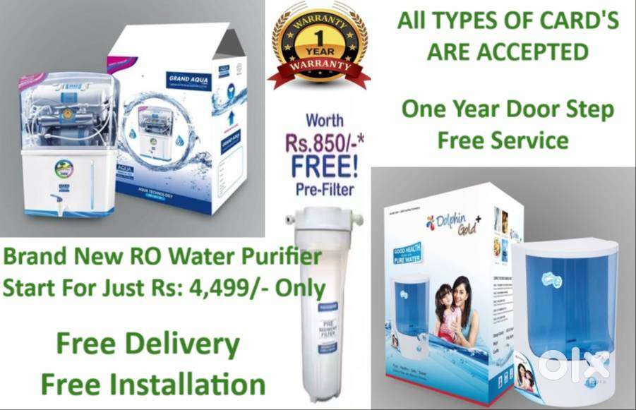 Brand New RO Water Purifier Start For Just Rs 4,499 Only