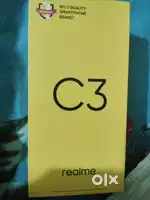 Realmec3 , puchaesd price 12000 in 2019, dead, frozen blue colour 4GB