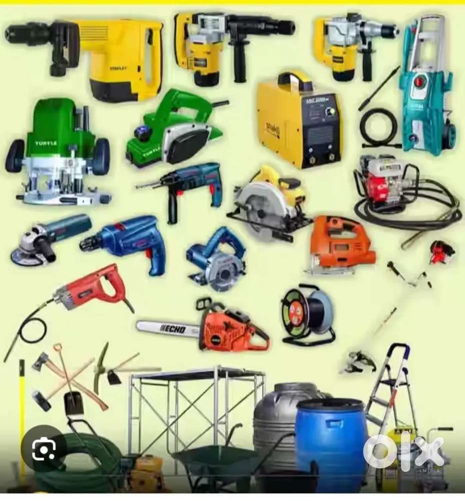 Rent machinery shop.  Ladies only