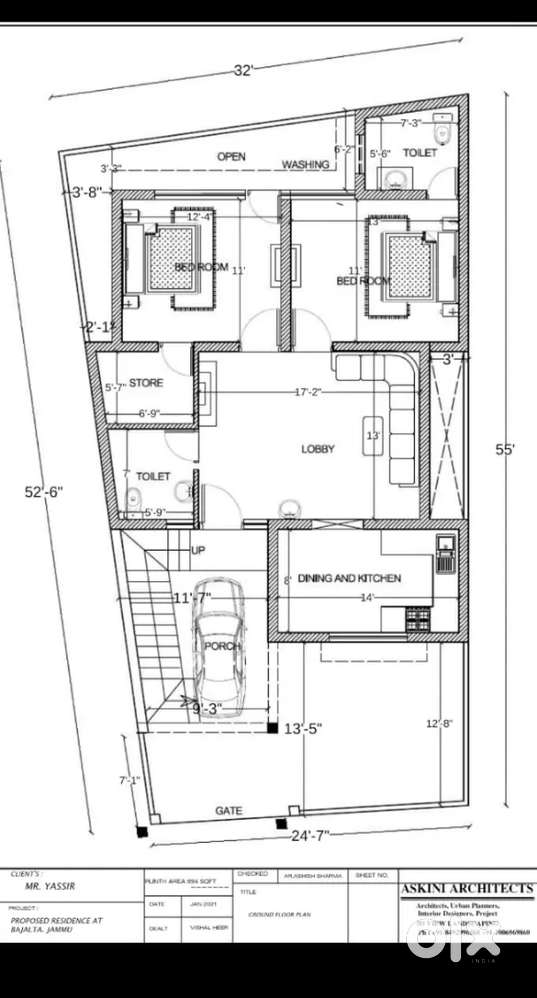 5.5 marlas land at bain bajalta near  . Ist railway crossing