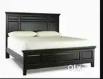 Brand new queen size without storage wooden bed in wholesale price