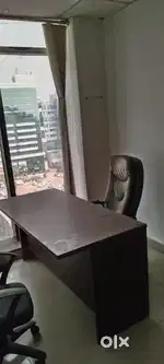 1 Boss Cabin 10 Workstations Fully Furnished Office on Rent in Nsp-40K
