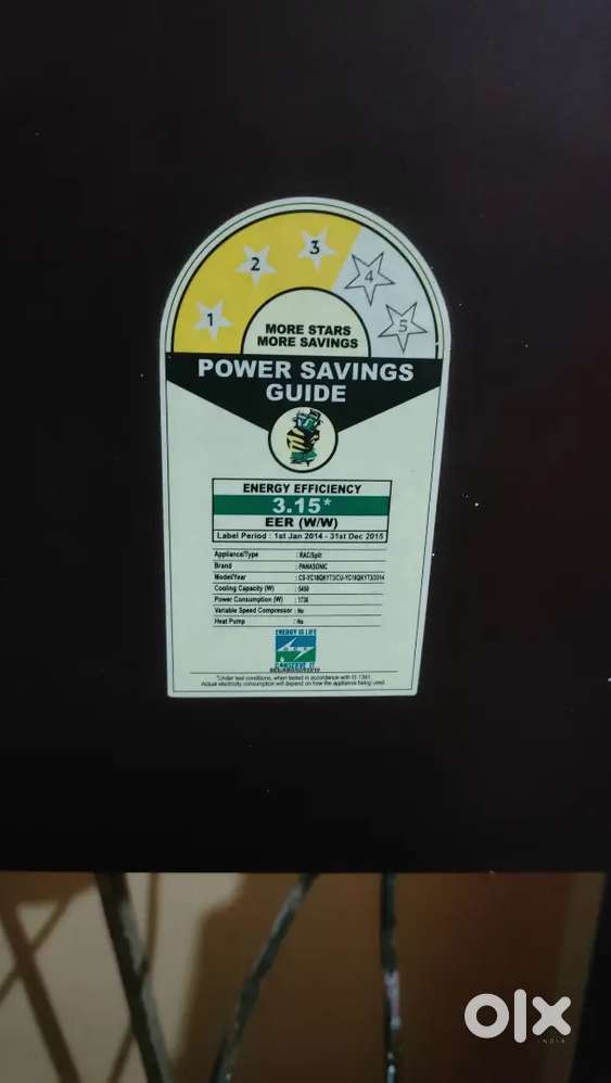 Panasonic AC 1.5 ton heavy duty AC