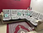 L shape sofa 6 seater