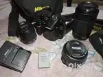 Nikon D5600 DSLR + Lenses