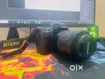 Nikon D7000 With 18-200 lens