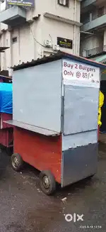 Semi stainless steel Gada for rent on old bus stand