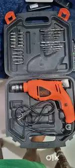 Black & Decker brand full set drilling machine for sale