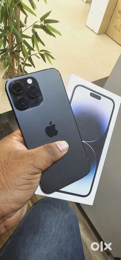 i phone 14 pro max 512gb 100% battery health emi avalilable