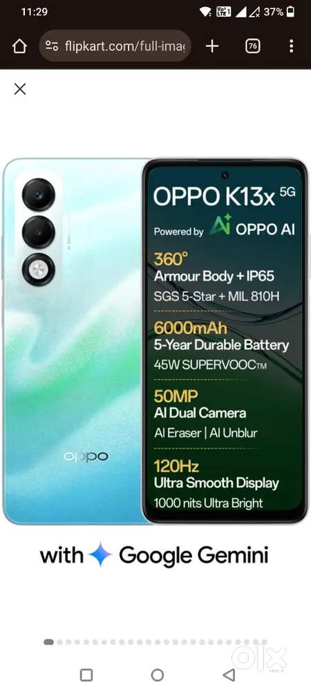 OPPO K13X FINANCE AVAILABLE