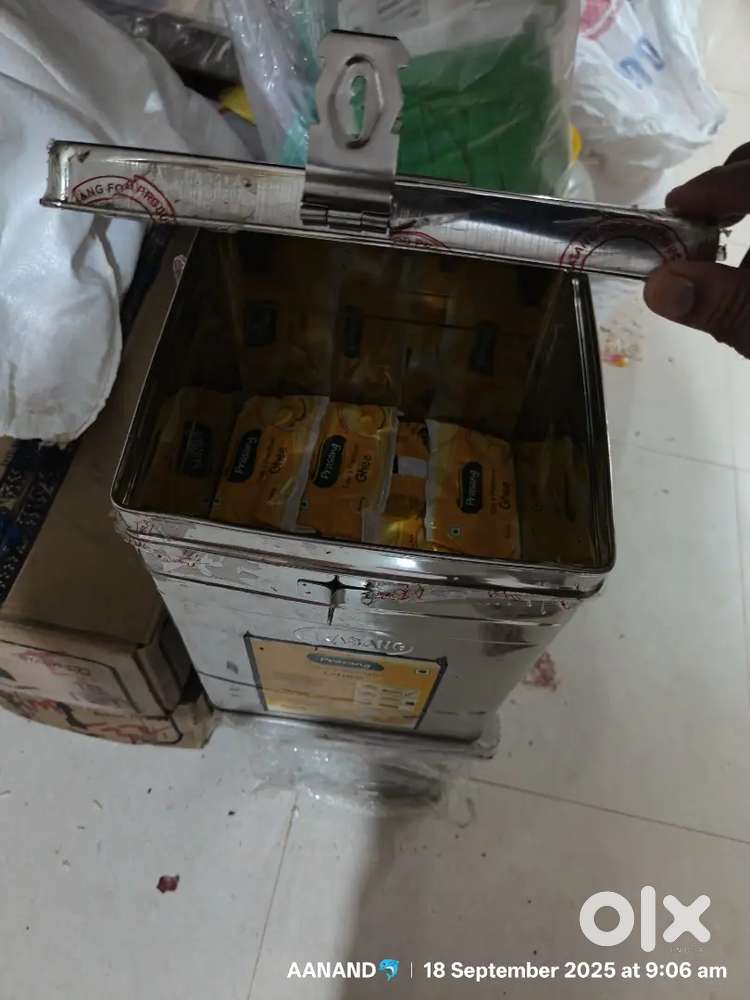 PURE STEEL STORAGE TINS