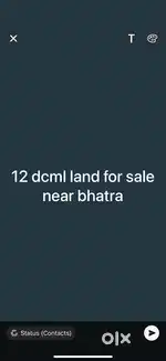 12 dcml land for sale