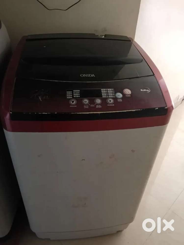 Whirlpool fridge 265 L 3 star & Onida splendor 6.2 kg washing machine
