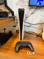 PS5 Slim Digital Edition with Black DualSense Controller – 1 Year Old