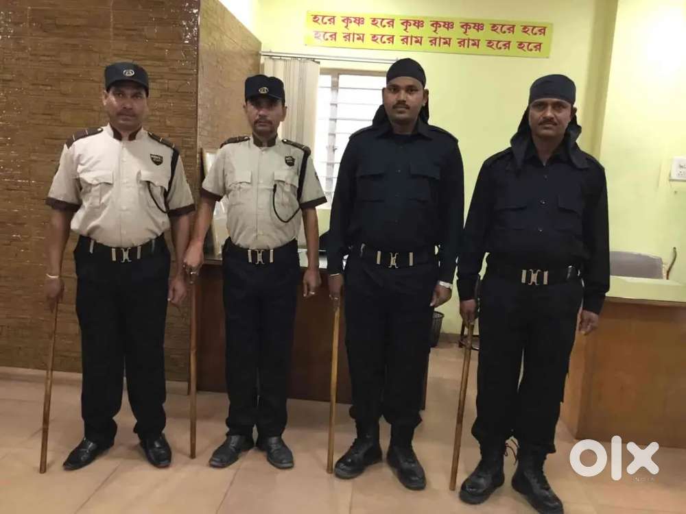 Security guard job 8000 to 15000 ( 5 pass school )