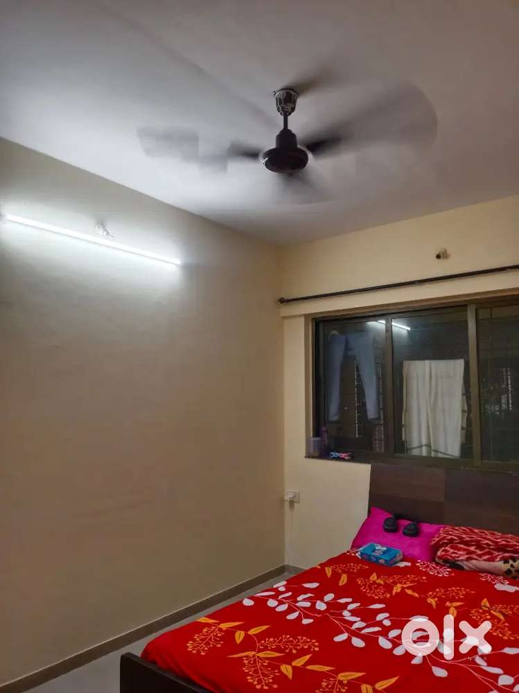 This flat is available in Malad West near Metro, need a roommate,
