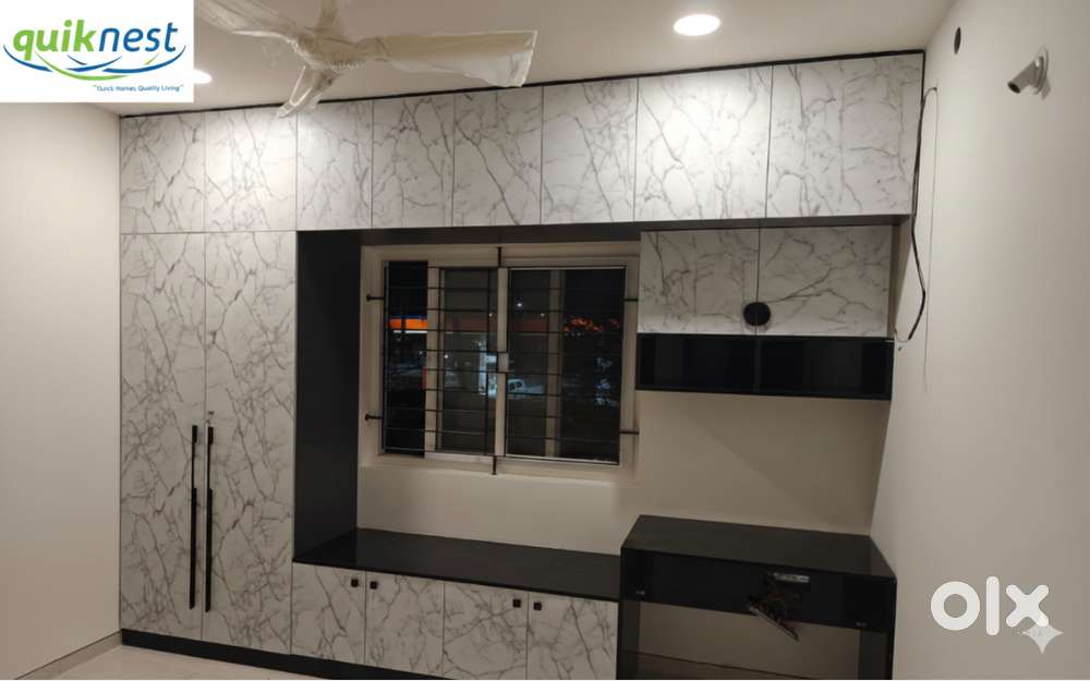 3 BHK Semi-Furnished Apartment for Lease in Nehru Nagar / Jakkur