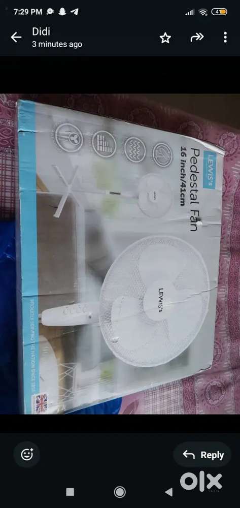 In best condition table fan