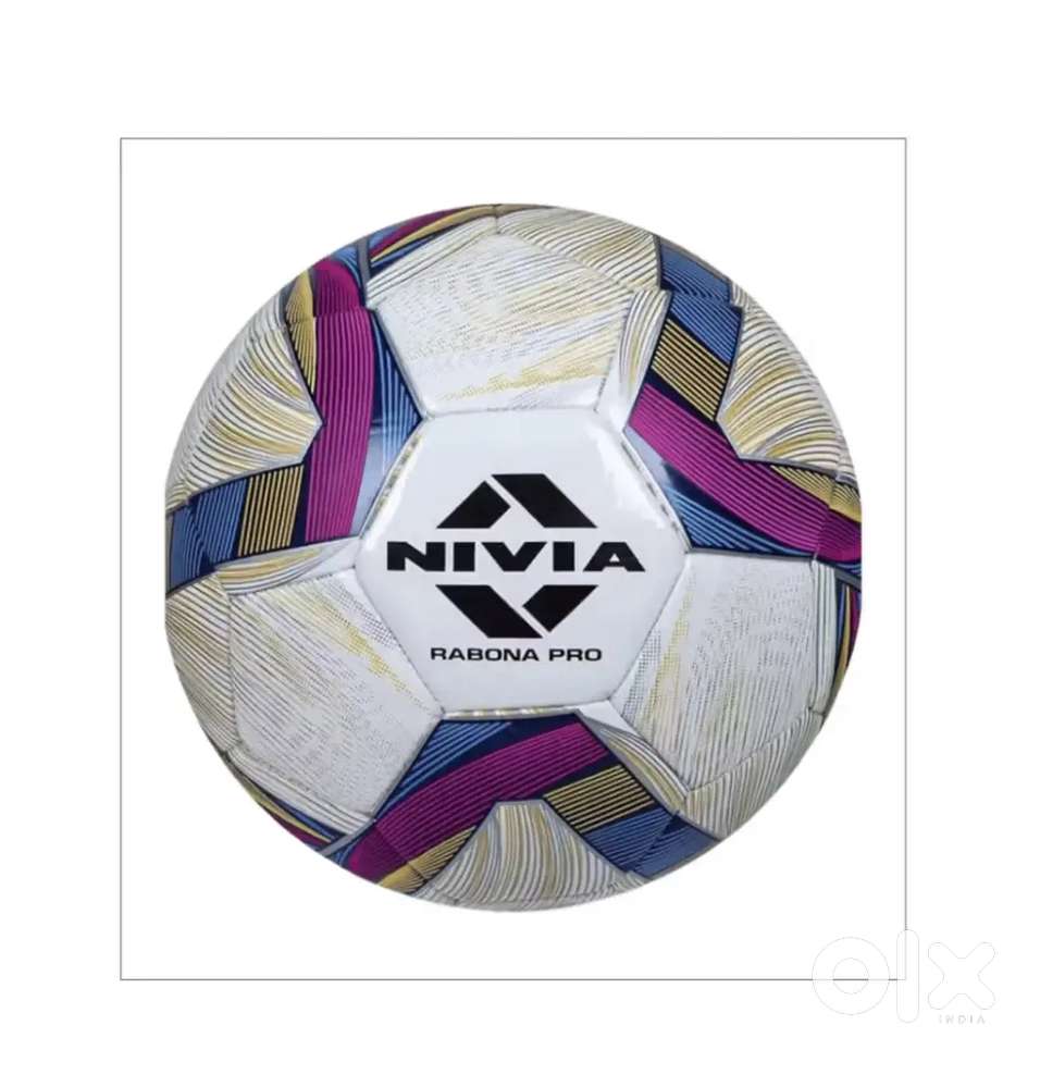Nivia Rabona Pro Football 32 Panel (Multicolor, Size 5)