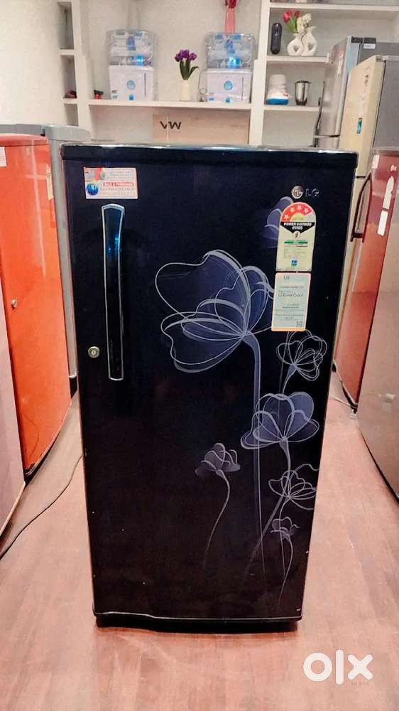 LG 188L 4Star Direct Cool Single Door Refrigerator Black Free Delivery