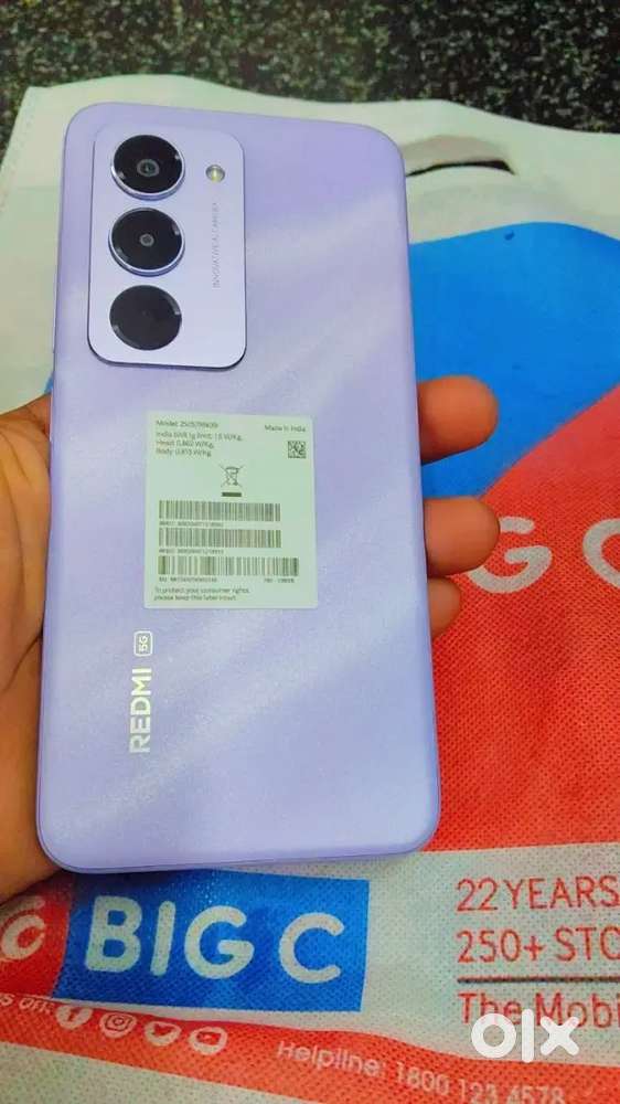 Redmi 15 5g 20 days Phone only