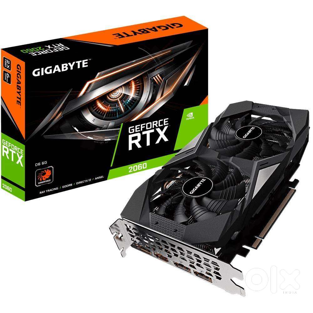 GIGABYTE GeForce RTX 2060 6GB GDDR6 Graphics Card - No Warranty