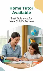 Home Tutor Available for Class 1st to 10th(All Board)English medium