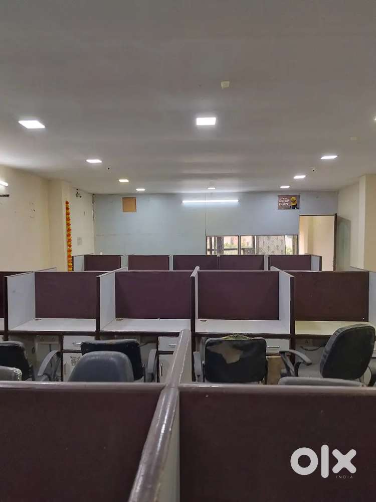 One cabin 10 seat furnished office near Uttam Nagar metro in 20000 rs