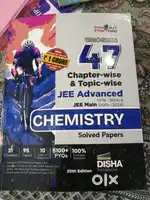 Chapterwise chemistry  Disha PYQ book jee main and jee advanced