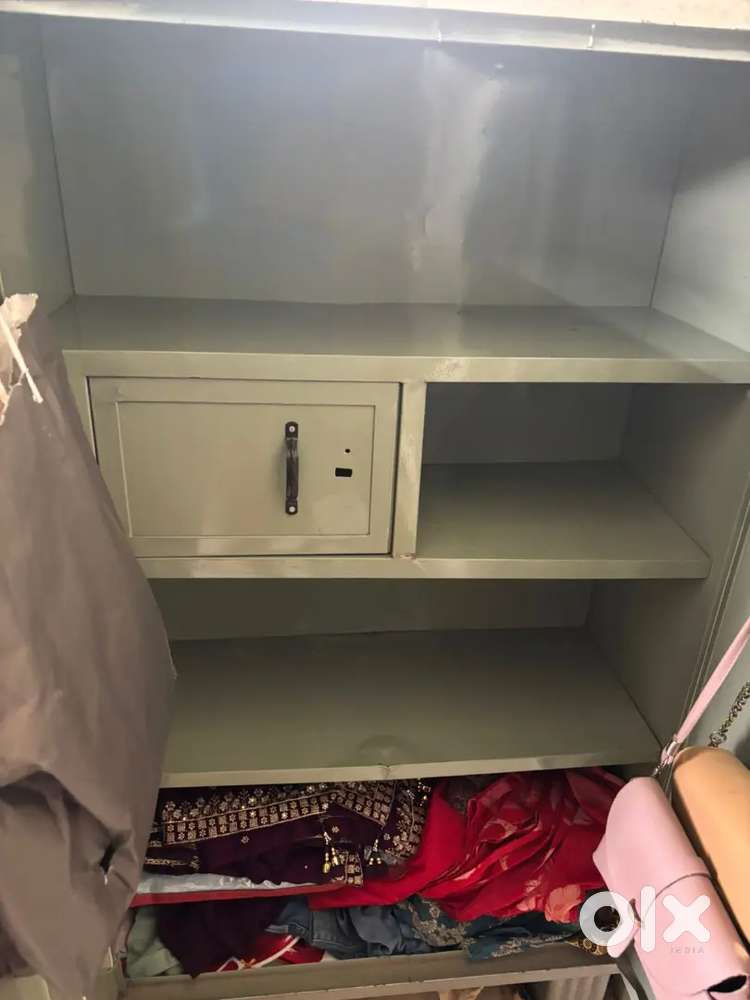 Selling bed, cupboard and study table