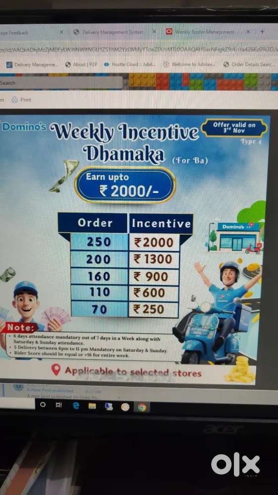 Required Delivery boy