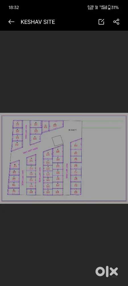 Bilkul km price ma achi location pa plot