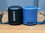 2x Sony SRS XB13 Bluetooth speakers