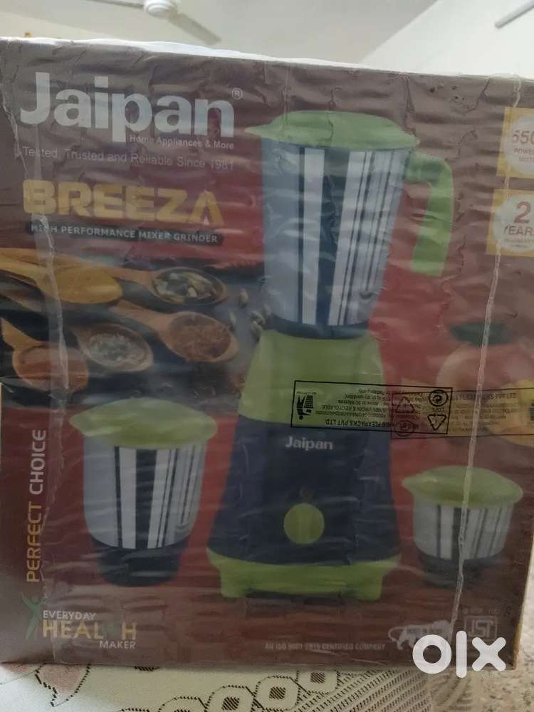 Jaipan Breeza high performance mixer grinder