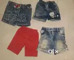 5 frocks, 11 tops, 4 shorts, 2 skirts for a girl child b/w  3-7 years