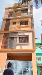 Independent house with four floors in each floor Independent house