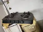 Gas stove four burner