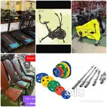 All gym equipment exercise cycle and treadmill available
