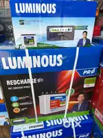 1050 va luminous inverter & 150 ah luminous tubular battery