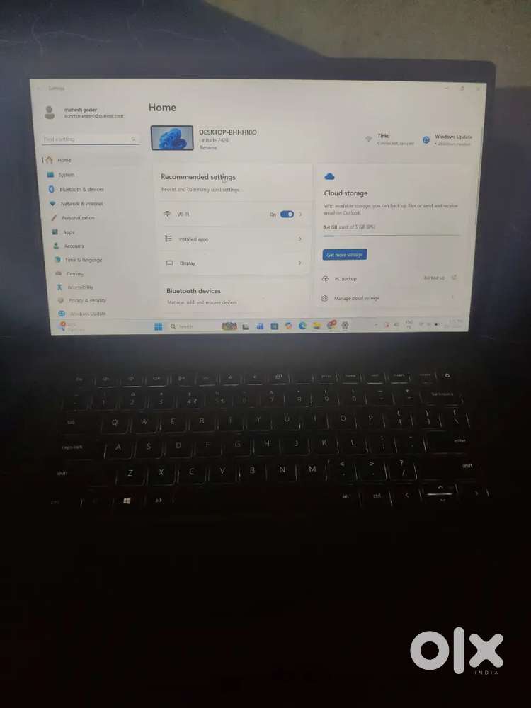 Dell latitude 7420 i7 11 gen