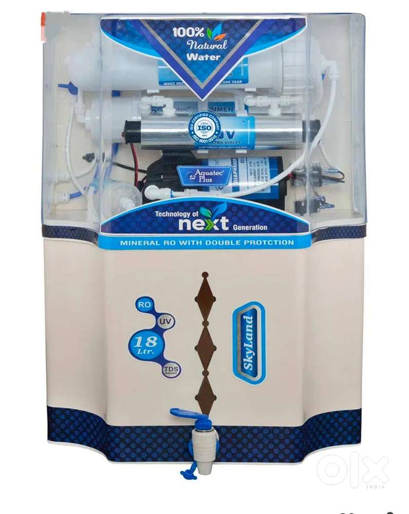 Skyland 18Ltr. RO UV Water Purifier With TDS Adjuster.