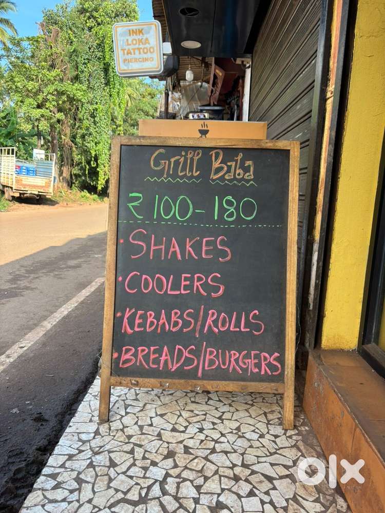 Standing Foldable Blackboard