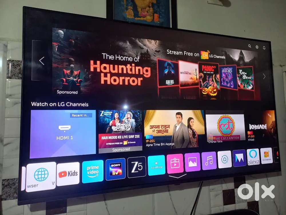 Lg 55 inch UHD 4k nenosell voice fremlesled tv